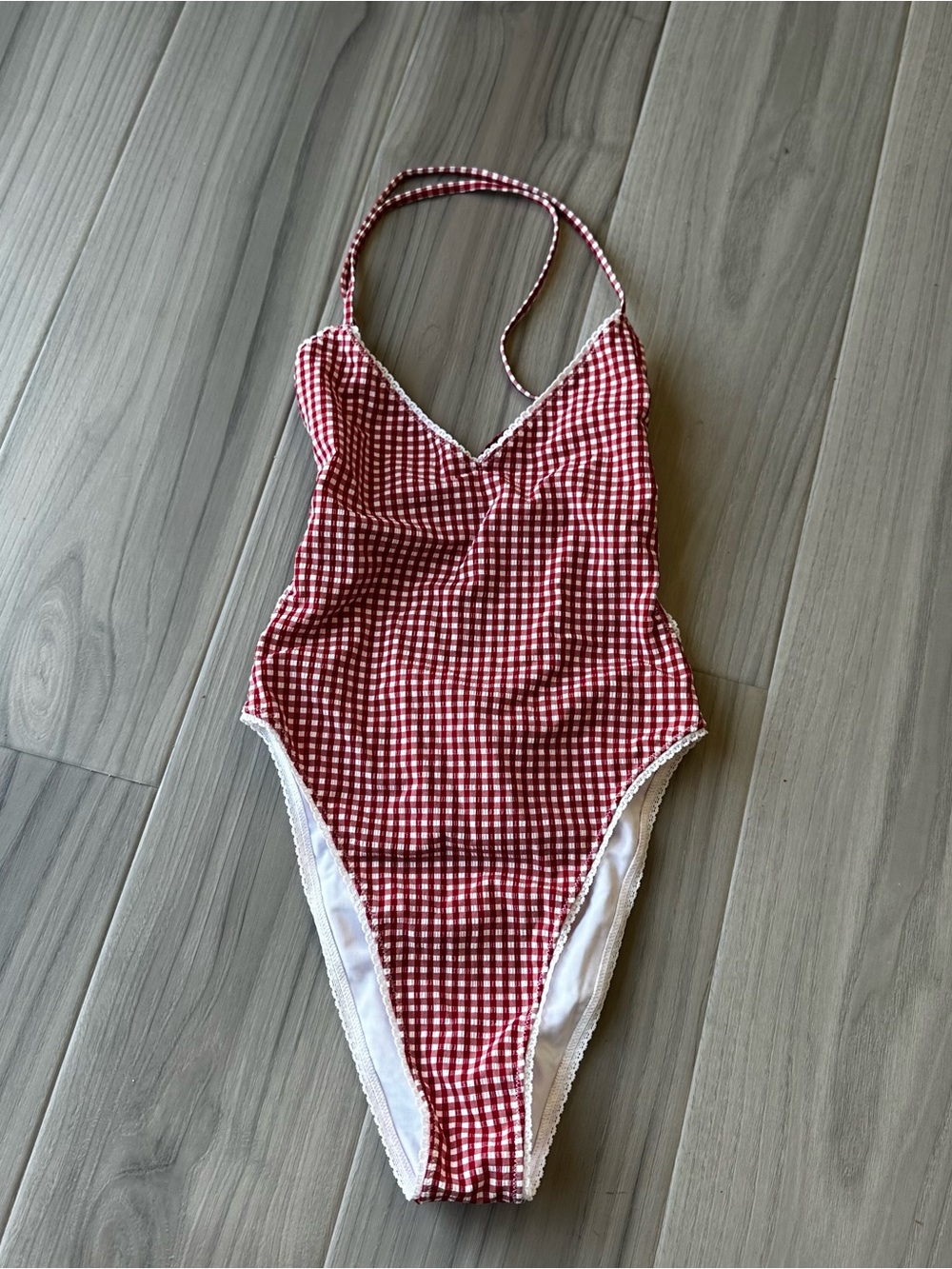 Lovers and Friends Ruby One Piece Red Gingham - Picture 3 of 6
